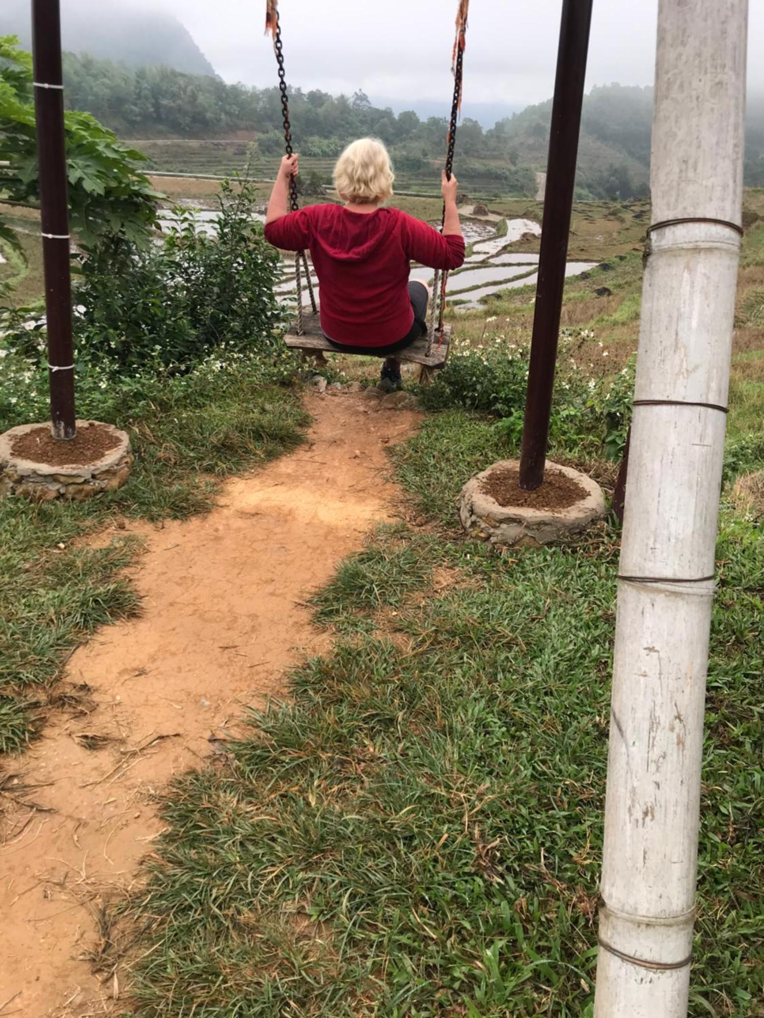 Oh Pu Luong Homestay Huong Ba Thuoc Kültér fotó